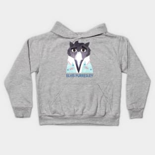 Elvis Purresley Kids Hoodie